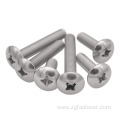 Best-Selling Stock Fastener Stainless Steel Cross Recessed Pan Head Screw